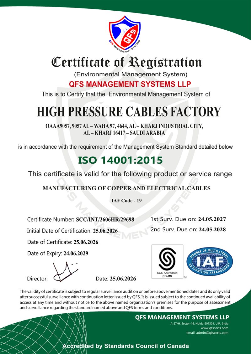 Environmental Management System — ISO 14001:2015