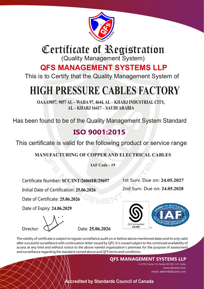 Quality Management System — ISO 9001:2015